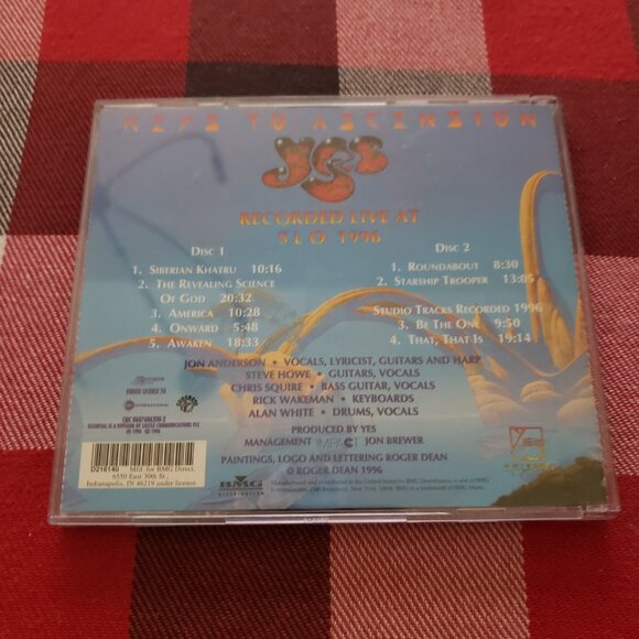 YES KEYS TO ASCENSION LIVE CD - Picture 4 of 6